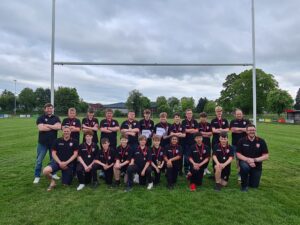 Chrisbeon sponsors Oswestry Rugby Club Junior teams