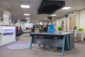 New office furniture in Telford showroom